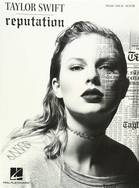 Taylor Swift - Reputation - Piano, Vocal and Guitar Chords | Capa do ...
