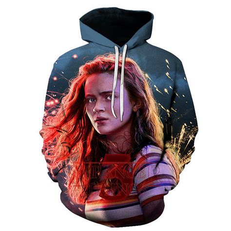 Stranger Things Hoodie Pullover Hoodie Movie Hooduie Cosplay