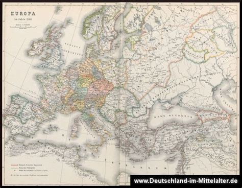 Landkarten Zur Stauferzeit Deutschland Im Mittelalter Staufer