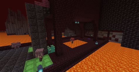 Here's my strider farm design under my Nether house. Any thoughts? : Minecraft