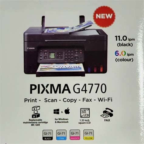 Jual Printer Canon Pixma G Inktank All In One Fax Wifi Adf