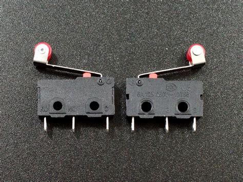 Microswitch With Roller Lever SPDT 5A 2 Pack ProtoSupplies