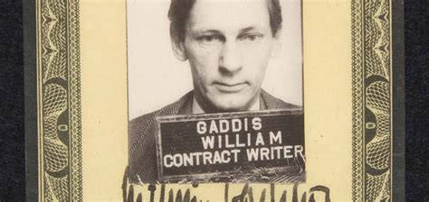 Valuable Dregs Research In The William Gaddis Papers Washu Libraries