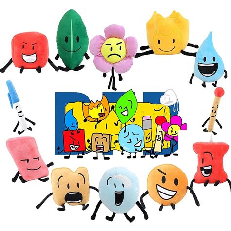 5712pcs Bfdi Plushie Battle For Dream Island Plush Toy Stuffed Animal