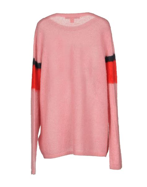 Tommy Hilfiger Synthetic Sweater In Pink Lyst