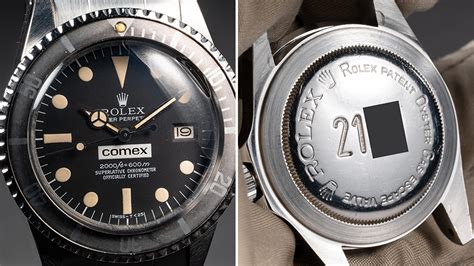 A Rare 1979 Rolex Sea Dweller With A Comex Dial Is Up For Grabs