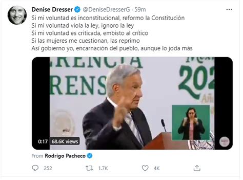 “así Gobierno Yo Encarnación Del Pueblo Aunque Lo Joda Más” Denise