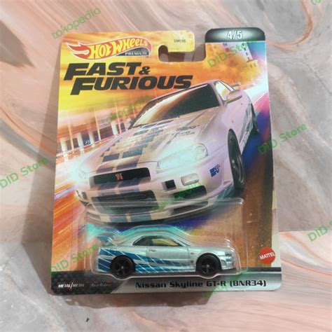 Jual Hot Wheels Premium Nissan Skyline Gtr Bnr Hw Nissan Skyline R Ff Kota Depok DID