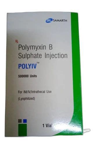 Polymyxin B Sulphate Injection At Rs 338box Polymyxin B Sulfate In