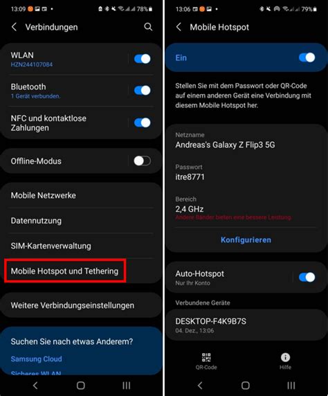 Samsung Galaxy Z Flip Als Mobilen Hotspot Nutzen So Kann Man Einen