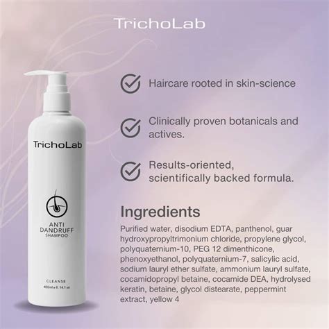 Buy Anti Dandruff Shampoo In Singapore Tricholab