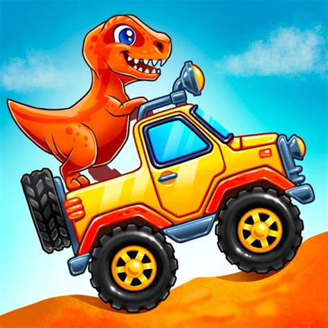 Dinosaur truck, car games: dig by GoKids!