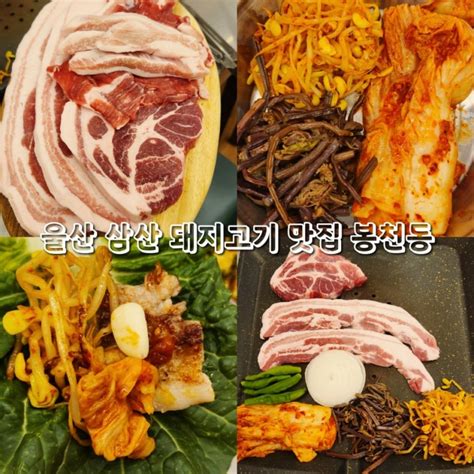 울산 삼산 맛집 가족 외식 회식장소 고기 맛집 봉천동 네이버 블로그