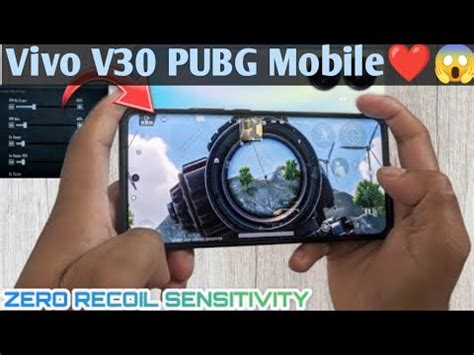 Vivo V30 Ki PUBG Mobile Sensitivity Setting Vivo V30 PUBG Mobile