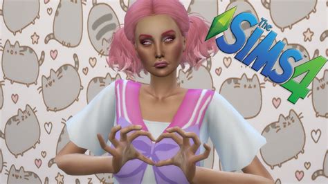 Sims 4 Create A Sim || Kawaii Sim - YouTube