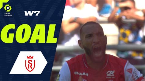 Goal Yunis ABDELHAMID 71 SdR STADE DE REIMS OLYMPIQUE LYONNAIS