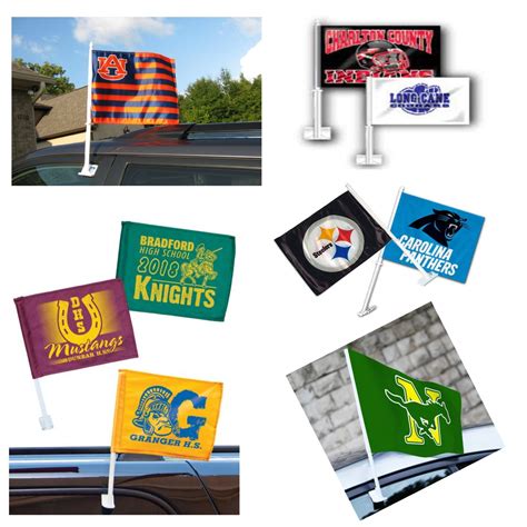 CUSTOM TEAM CAR FLAGS – Neighborhood Printing