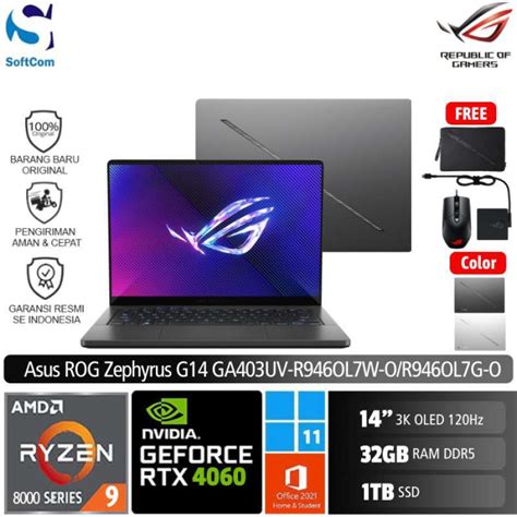 Promo Asus Rog Zephyrus G Ga Uv R Ol W R Ol G Laptop Gaming R