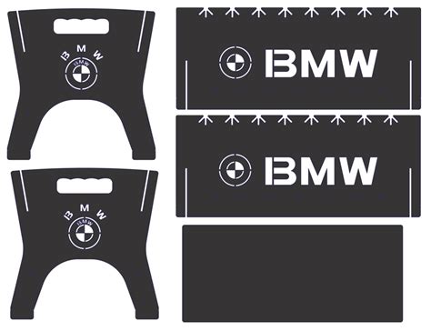 Laser Cut Portable Bbq Grill With Bmw Logo Free Dxf File For Free