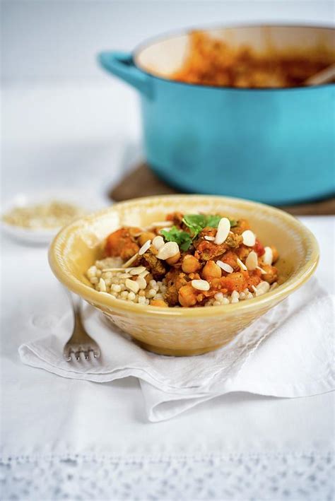 Lamb Stew With Flaked Almonds Morocco Photograph By Lucy Parissi Fine