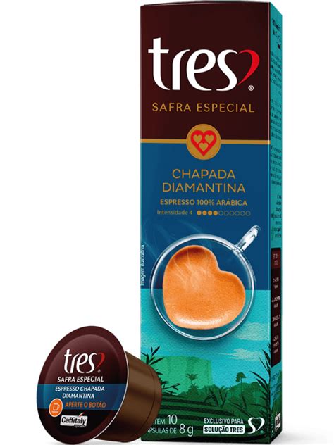 Tres Safra Especial Espresso Chapada Diamantina Ecafe Cafeteria Online