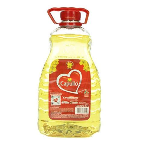 Aceite Puro De Canola Vegetal Capullo Botella Ml D Nde Comprar