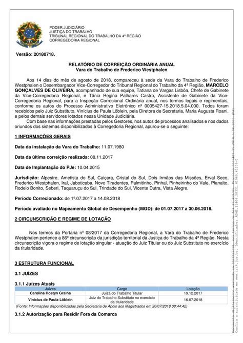 Pdf Relat Rio De Correi O Frederico Westphalen Docx Rio De