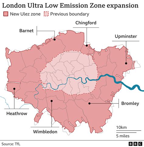 Расширение London Ulez Снижают ли зоны чистого воздуха загрязнение