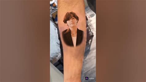 Bts V Tattoo Youtube