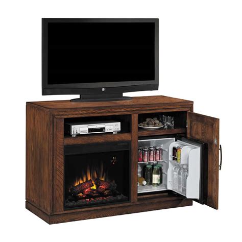 Classic Flame Partytime Tv Console With Electric Fireplace Insert And