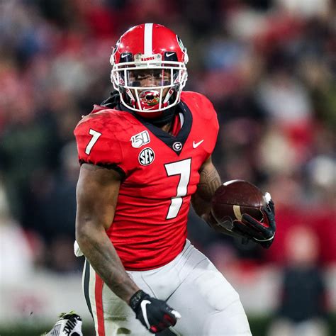 Georgia RB D'Andre Swift Undecided on 2020 NFL Draft Despite Reports ...