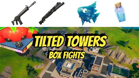 Tiltet Towers Box Fight Tesuto Fortnite Creative Map Code