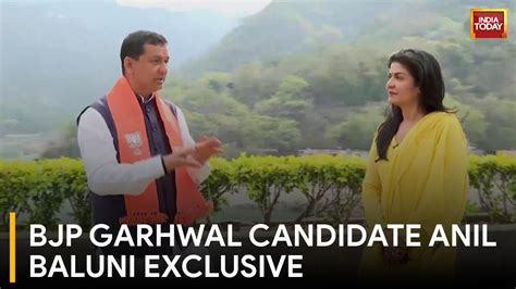 Uttarakhand Goes To Polls In Phase 1 Bjp Garhwal Candidate Anil Baluni On Bjps Prospects