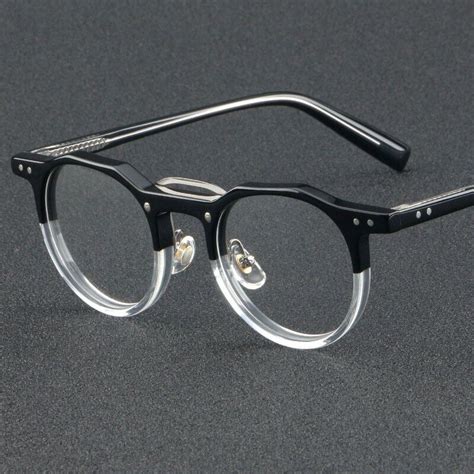 Monturas Gafas Opticas Acetato Vintage Hombre Mujeres Anteojos