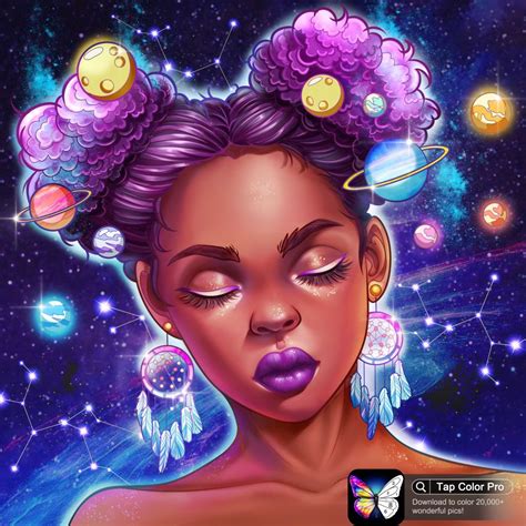 Coloring Apps Color By Numbers African American Art Disney