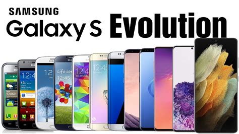 Evolution Of Samsung Galaxy S Series 2010 2021 All Models Youtube