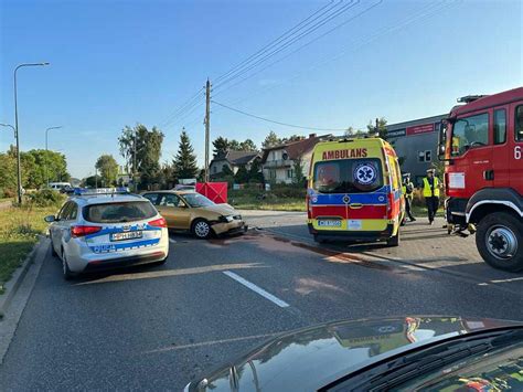 Śmiertelny wypadek w Wyszkowie Nie żyje motocyklista ZDJĘCIA WYPADKI