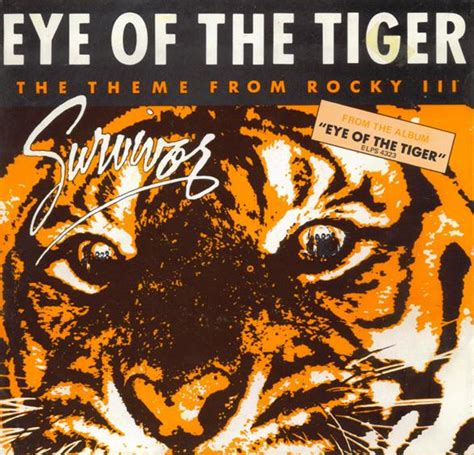 Survivor Eye Of The Tiger Vinyl 7 45 Rpm Single 1982 [r616216