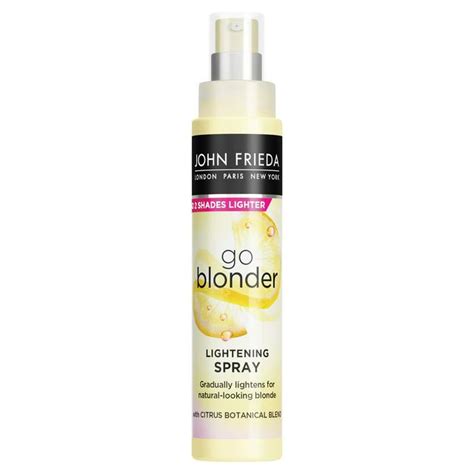 Sheer Blonde Go Blonder Spray Captions Beautiful