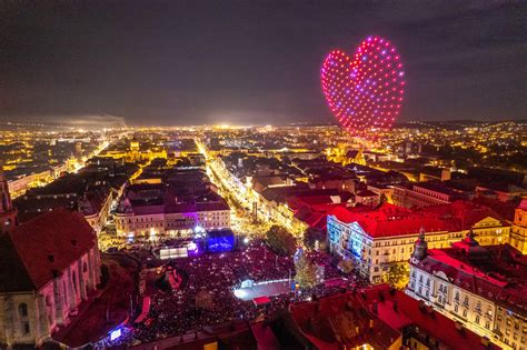 Spectacol Inedit De Drone La Zilele Clujului Cu Zeci De Mii De