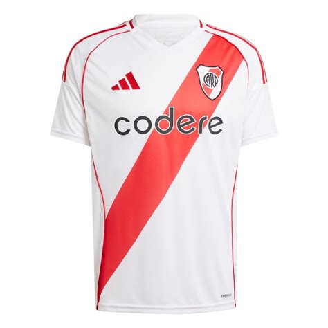 Jersey Uniforme Local River Plate 24 25 Adidas Blanco Hombre Coppel