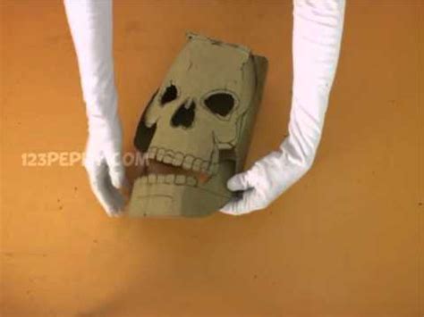 How To Make A Human Skull Youtube