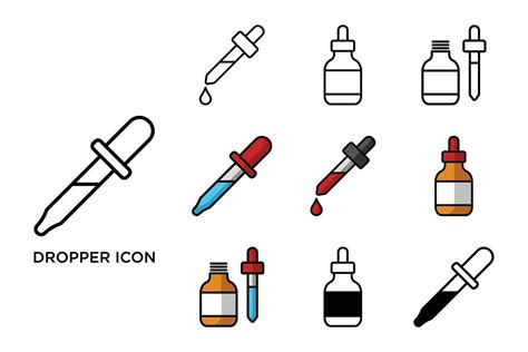 Eyedropper Tool Vector Art Icons And Graphics For Free Download