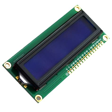 1602 Character Hd44780 Lcd Display Modul Anzeigen Zeichen Blau Rücklicht Arduino Ebay