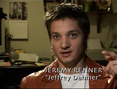 Dahmer cast interview - Jeremy Renner | Jeremy renner, Renner, Jeremy