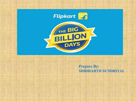 Flipkart Campaign Ppt