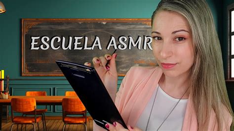 ASMR Profesora de Roleplay SusurrosdelSurr Español YouTube