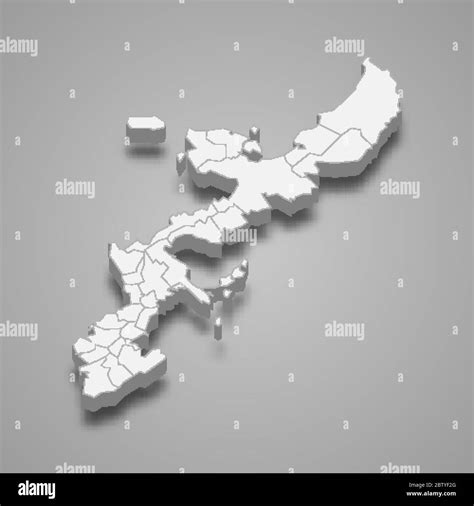 Map Of Okinawa Hi Res Stock Photography And Images Alamy