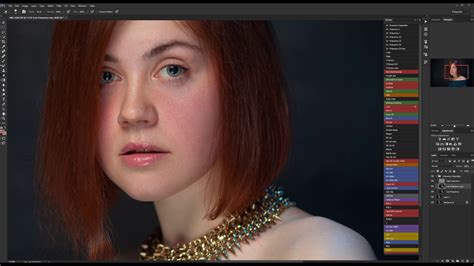 Portrait Beauty Skin Retouching Photoshop Youtube