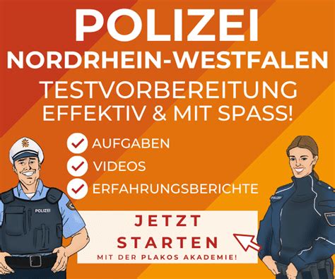 Polizei Nordrhein Westfalen Bewerbung So Bewirbst Du Dich Plakos